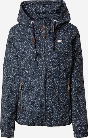 Ragwear Between-Season Jacket 'DAROW' in Blue: front