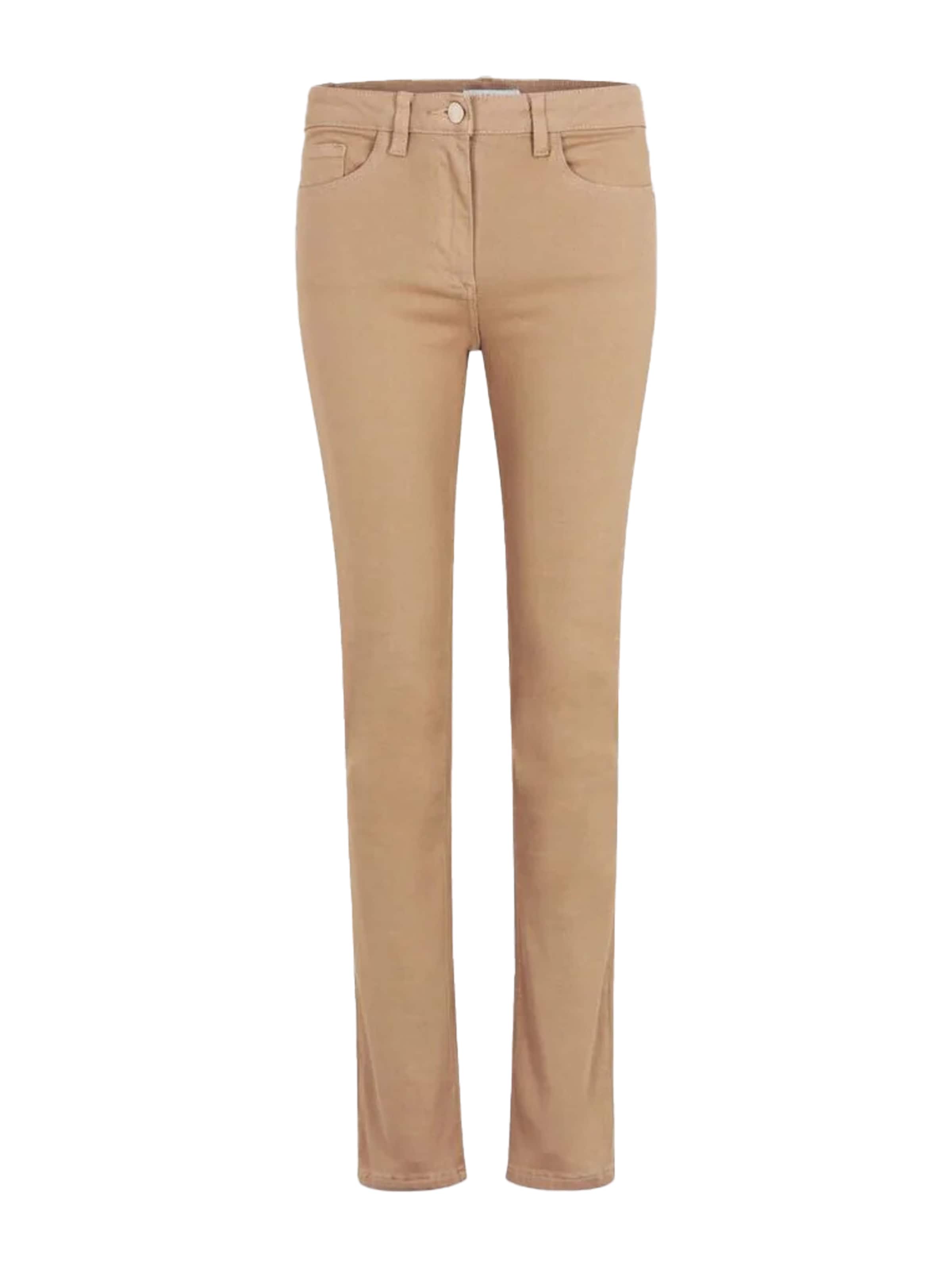 Morgan Slimfit Kalhoty – béžová: přední strana