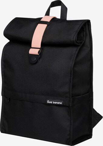 Bold Banana Backpack 'Roll Top' in Black