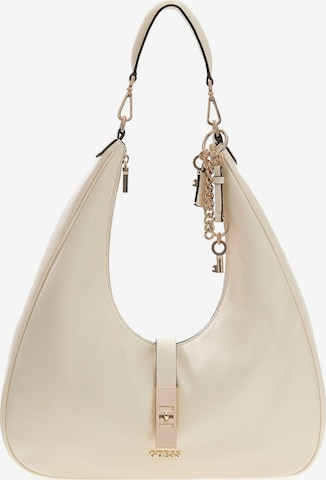 Sac bandoulière 'Brooke' GUESS en beige : devant