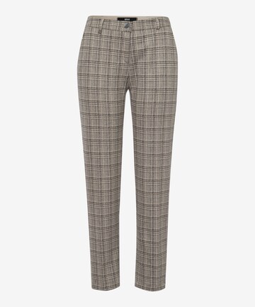 BRAX Slimfit Kalhoty 'Maron' – šedá: přední strana