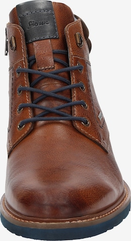 SIOUX Lace-Up Boots 'Rostolo' in Brown