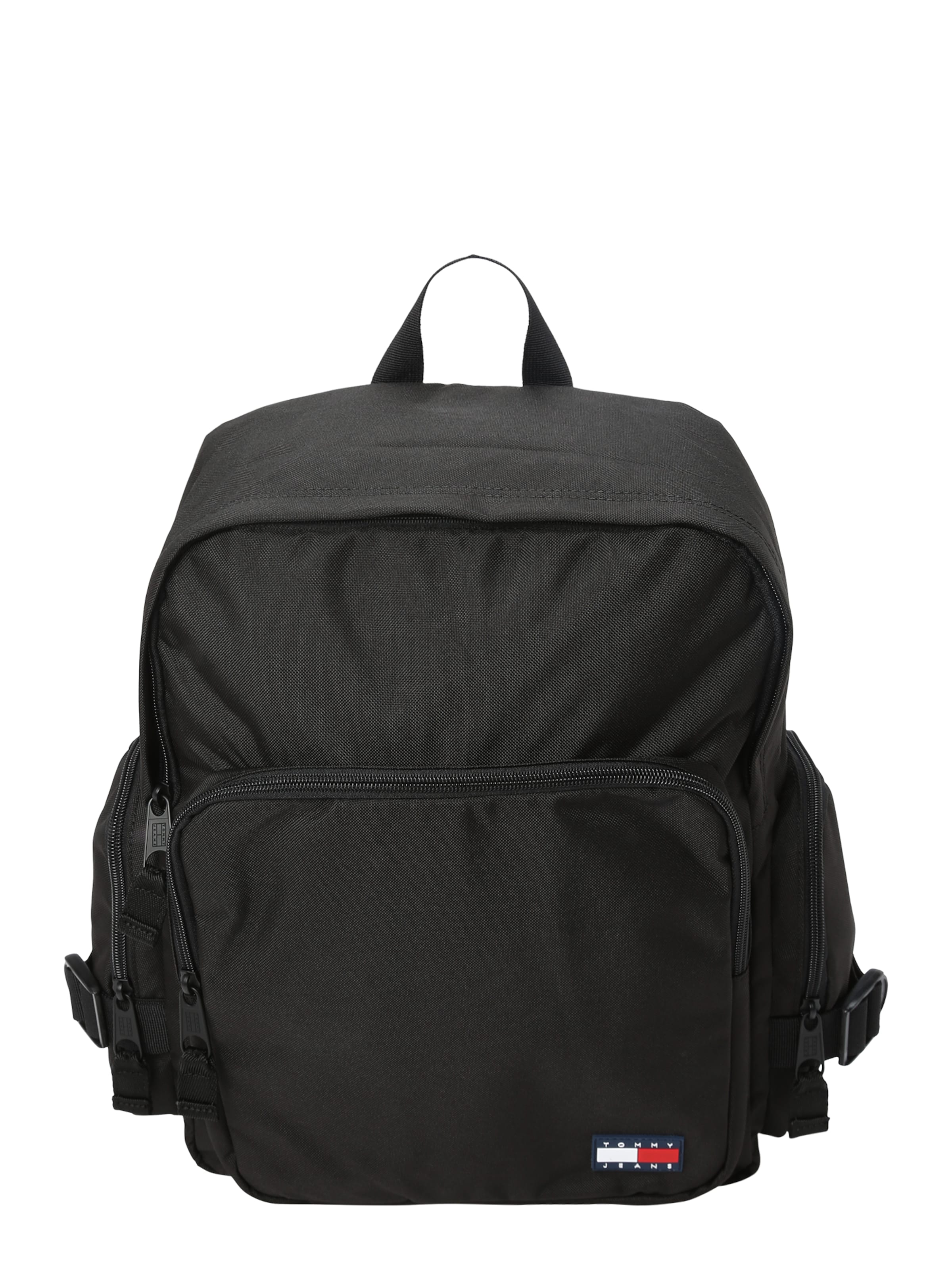 Tommy Jeans Backpack 'Duty' in Black: front