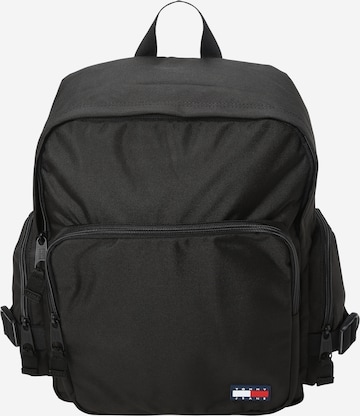 Tommy Jeans - Mochila 'Duty' en negro: frente