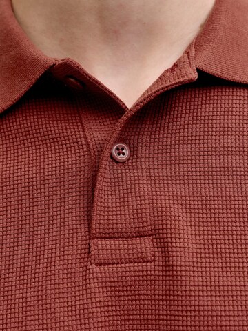 JACK & JONES Shirt 'Austin' in Red