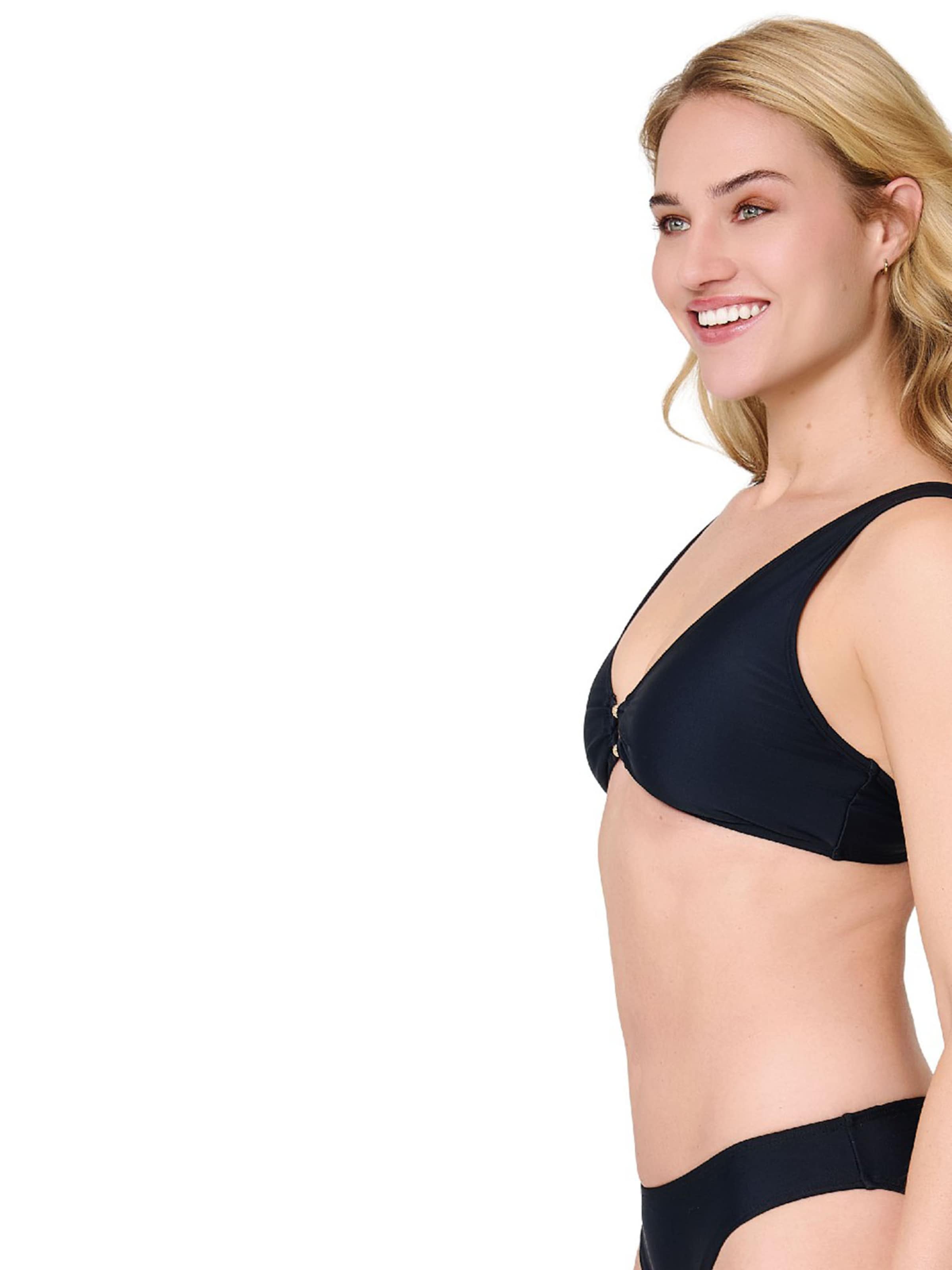 Triunghi Costum de baie două piese de la LingaDore pe negru