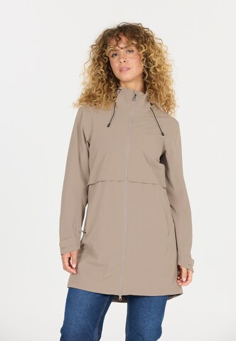 Weather Report Parka 'Dayton' in Beige: Vorderseite