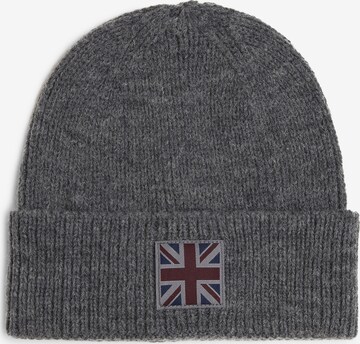 Finshley & Harding London Beanie in Grey: front