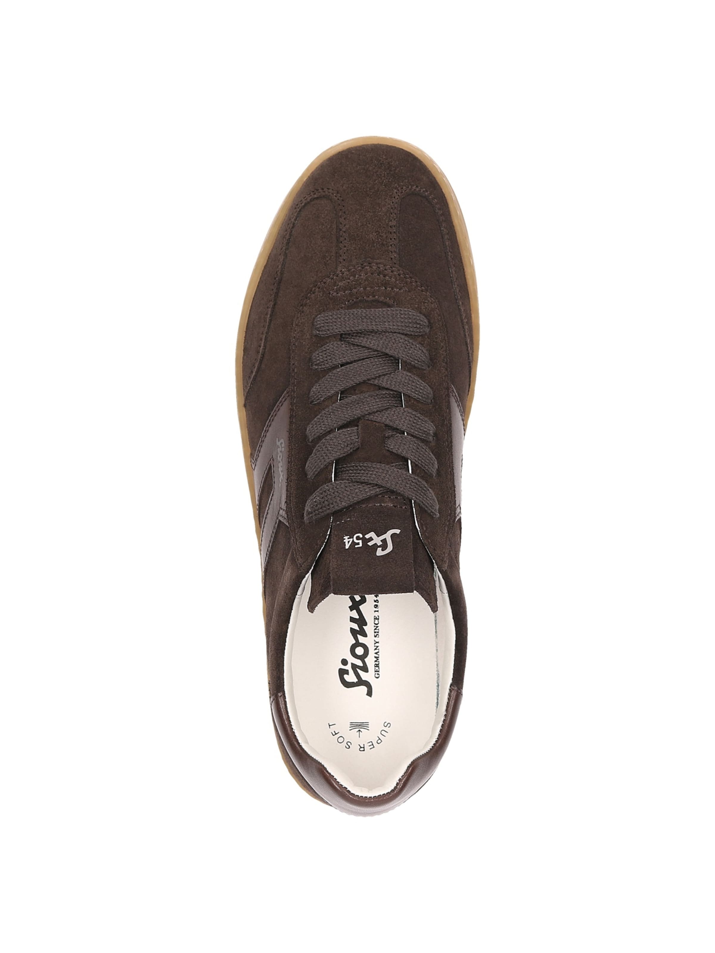 SIOUX Sneaker ' Tedroso-713 ' in Braun