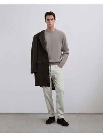 Scalpers Pulóver - bézs: elől