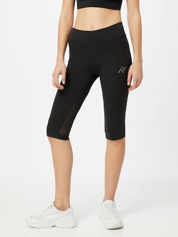 Skinny Pantalon de sport 'MAAVESI' Rukka en noir : devant