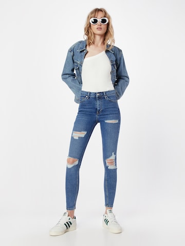 TOPSHOP Skinny Jeans 'Jamie' in Blue
