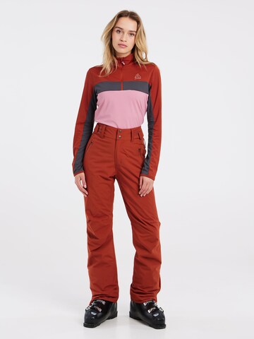 PROTEST Sportsweatshirt 'PRTNAIADS' in Rot: Vorderseite