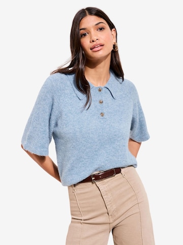 Friends Like These Svetr – modrá: přední strana