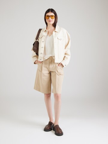 VERO MODA Top 'VMALVA' in Beige