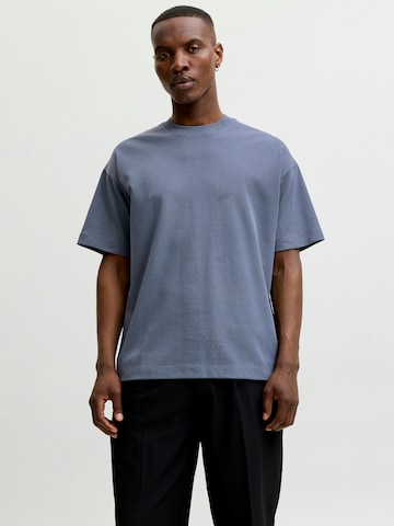 JACK & JONES Majica 'JJEBarron' | modra barva: sprednja stran