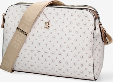 Briciole Crossbody Bag in White: front