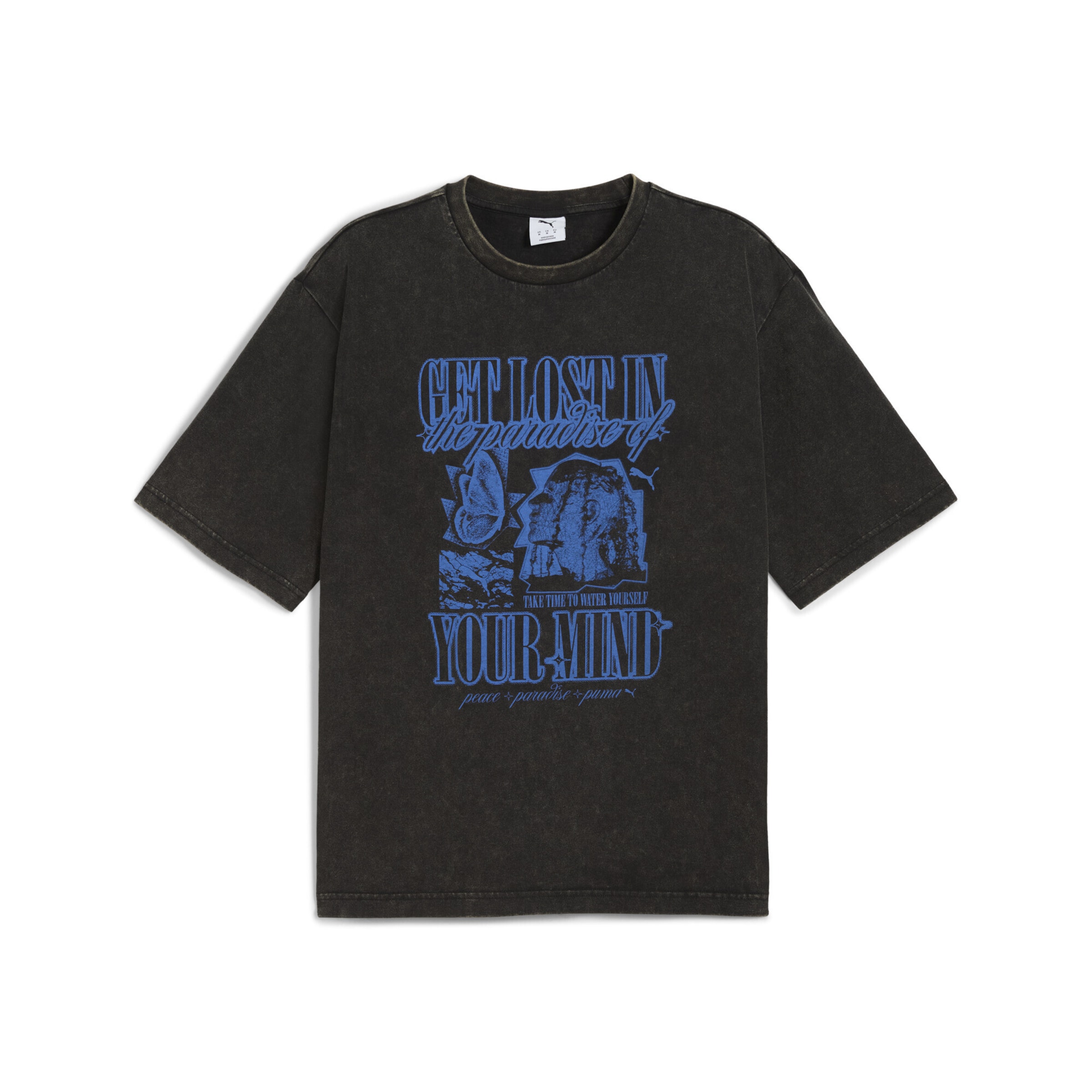 PUMA Shirt in Black: front