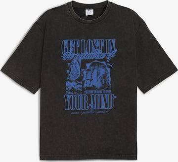 T-Shirt PUMA en noir : devant