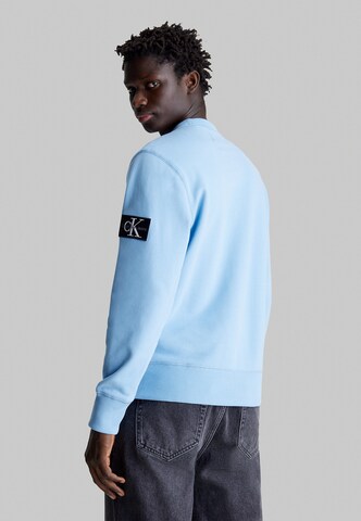 Calvin Klein Jeans Sweatshirt in Blue