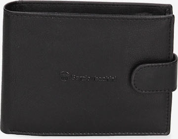 Portamonete di Sergio Tacchini in nero: frontale