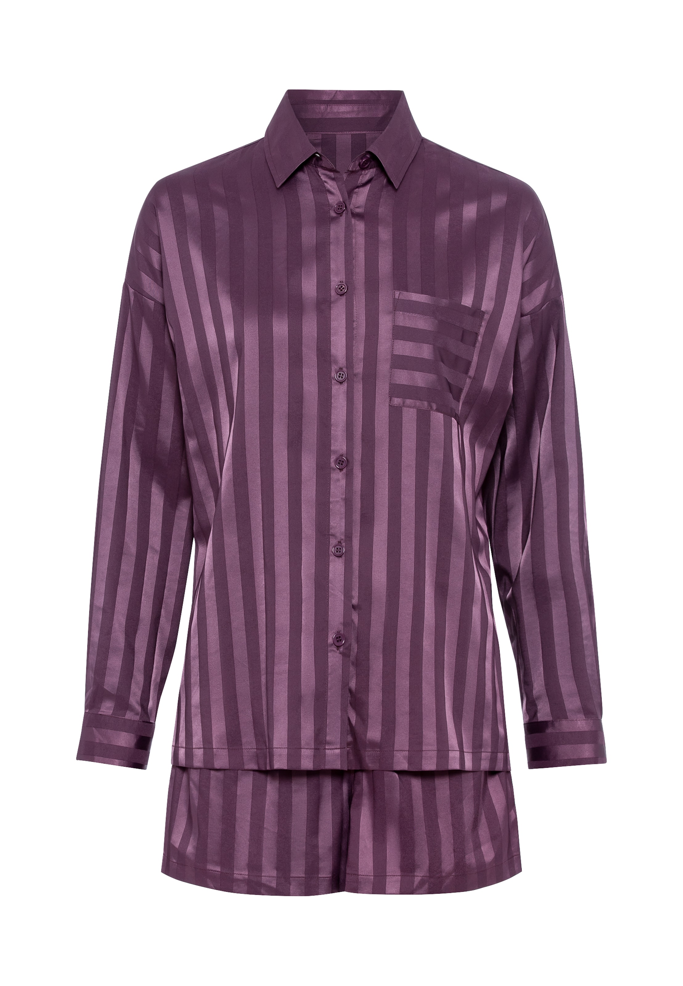 LSCN by LASCANA Shorty i mørkelilla, Produktvisning