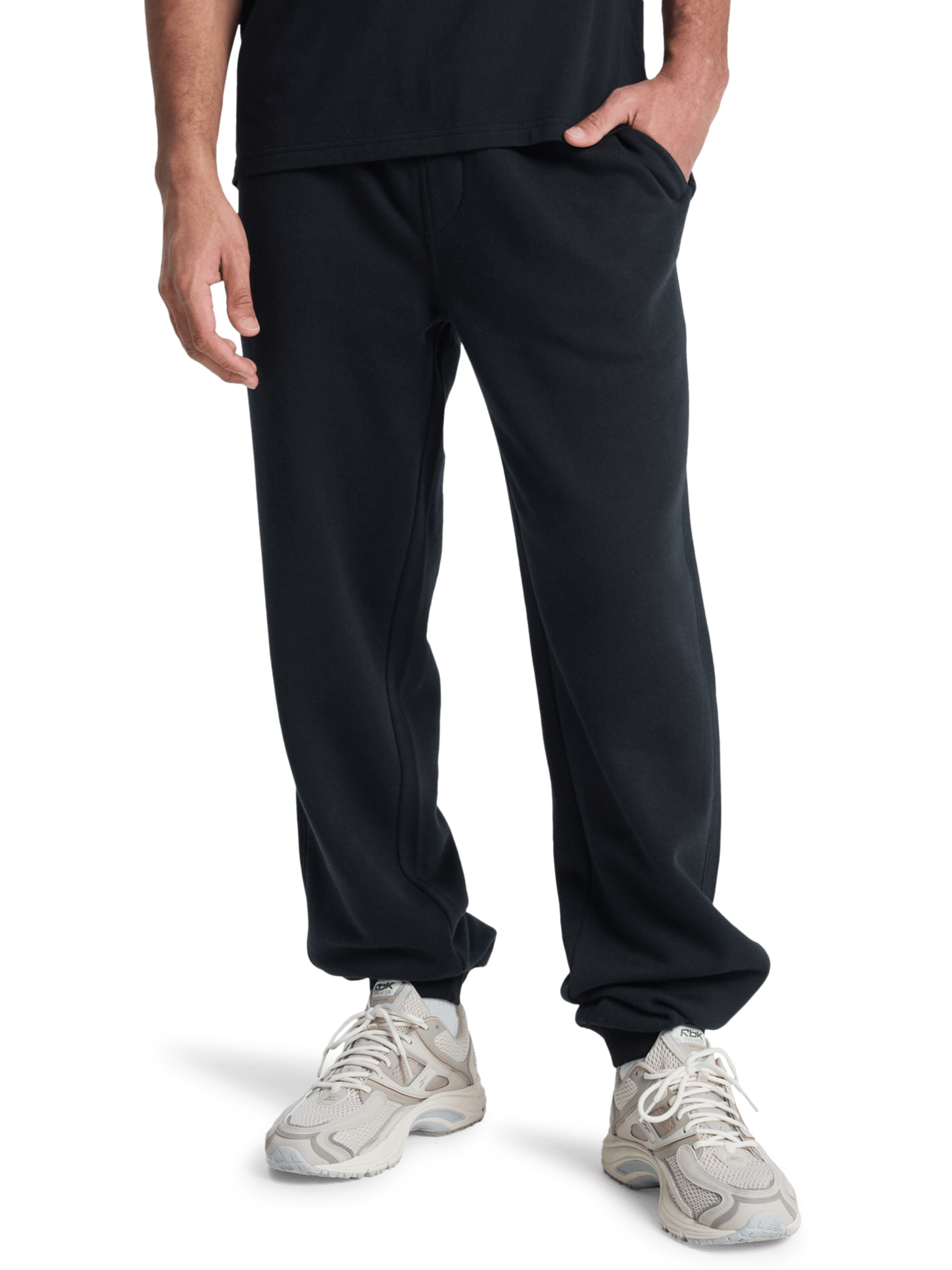 Loosefit Pantalon 'Salt Water' QUIKSILVER en noir : devant