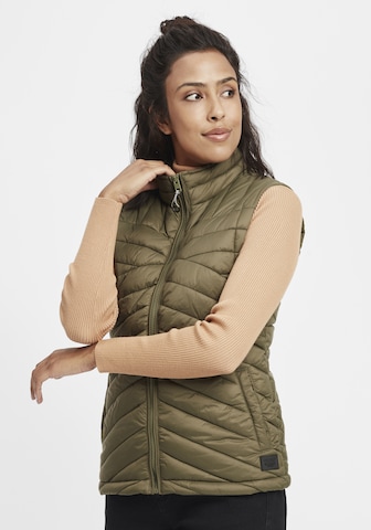 Oxmo Bodywarmer 'Telppa' in Groen: voorkant