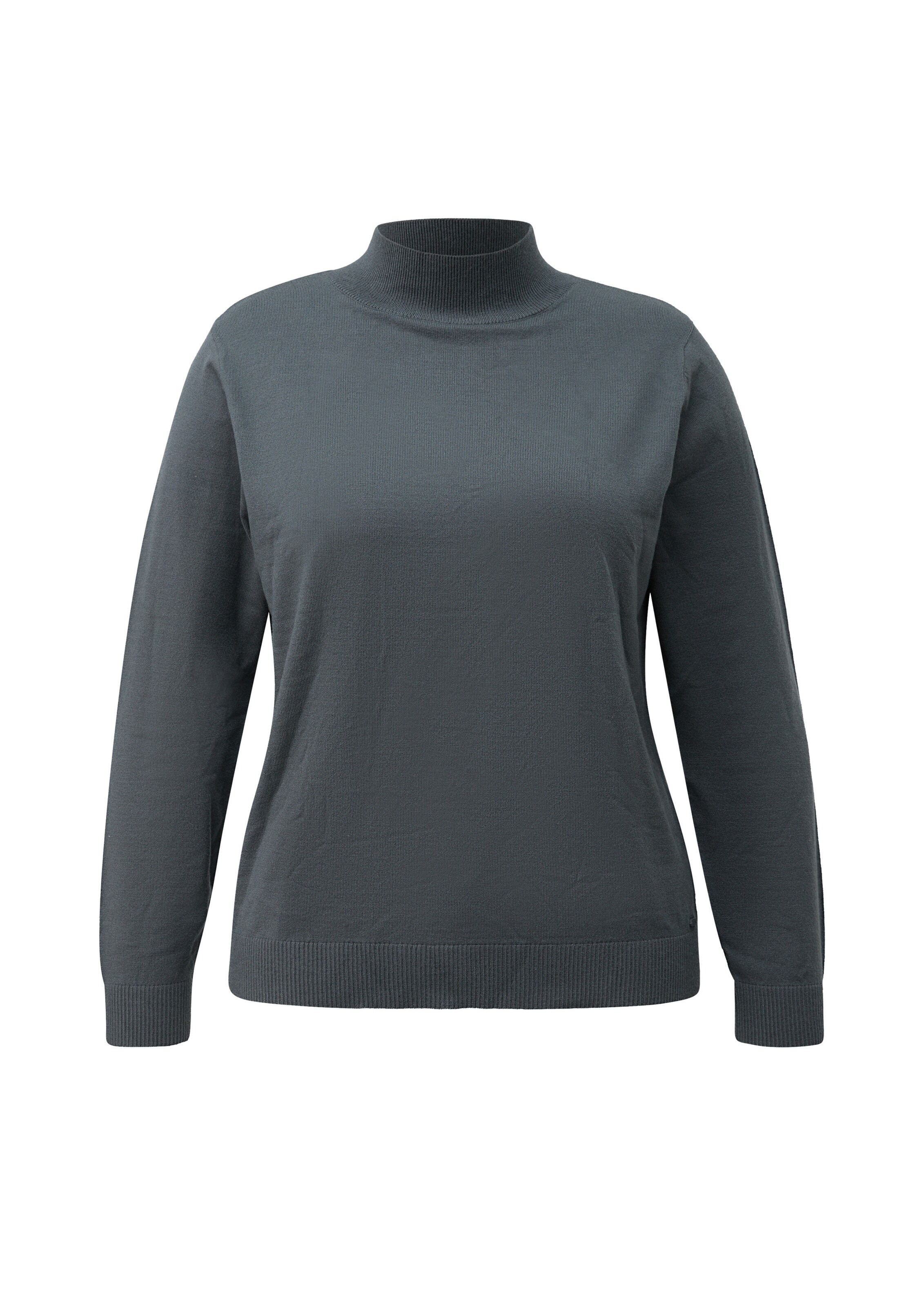 Pull-over QS en gris : devant