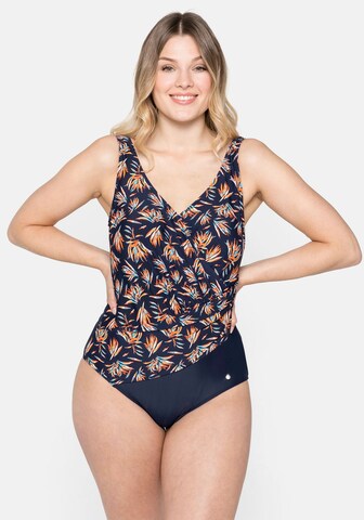 Triangle Maillot de bain SHEEGO en bleu : devant