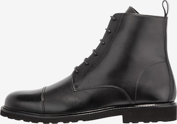 STRELLSON Veterboots 'Jones Andrew' in Zwart: voorkant