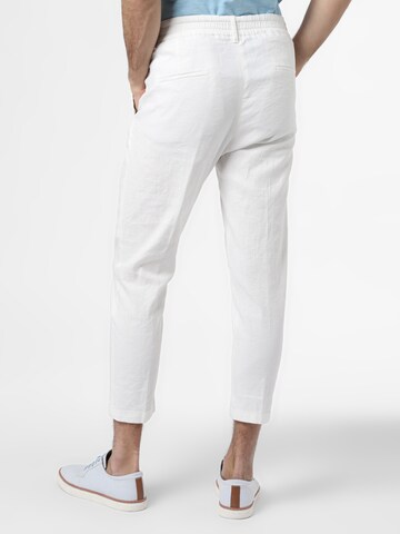 DRYKORN Regular Pleat-Front Pants in White