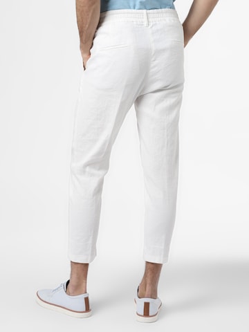 Regular Pantalon à pince DRYKORN en blanc