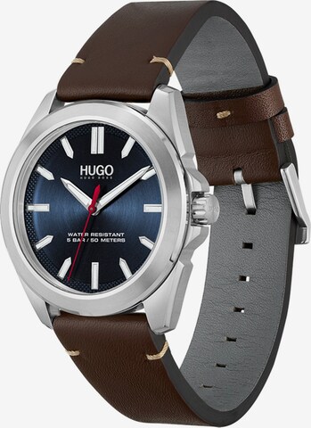 HUGO Red Analog klokke 'Adventure' i brun