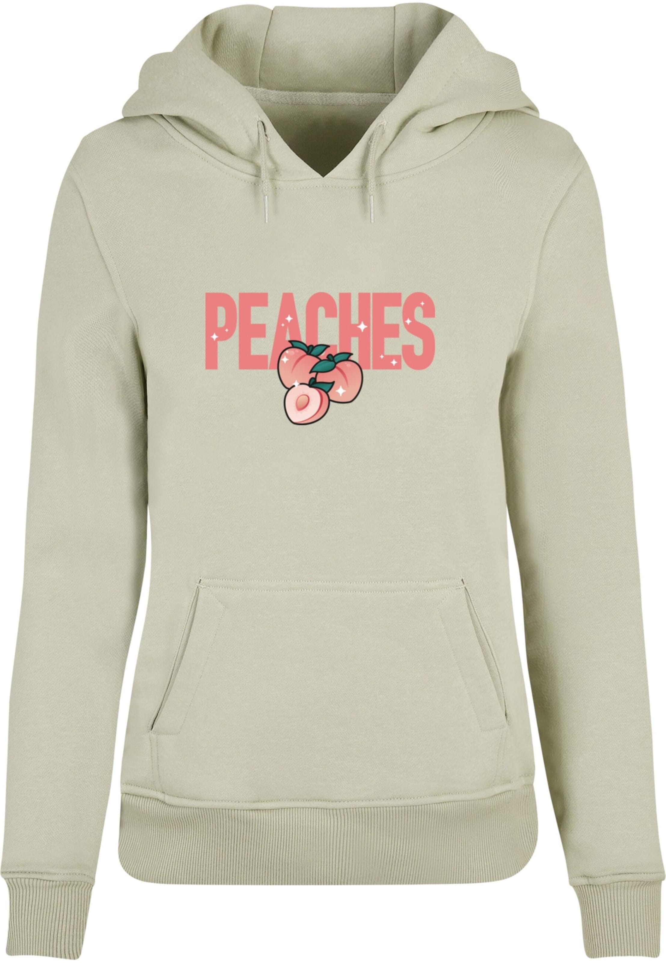 Mister Tee Bluzka sportowa 'Peaches' w kolorze zielony: przód