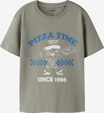 Tricou de la NAME IT pe gri: față