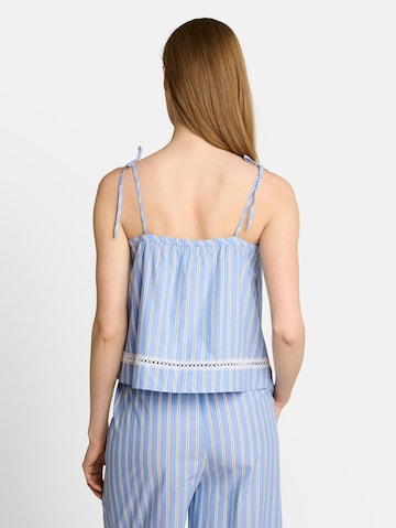 TOM TAILOR DENIM Bluse in Blau