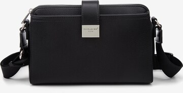 Borsa a tracolla di David Jones in nero: frontale