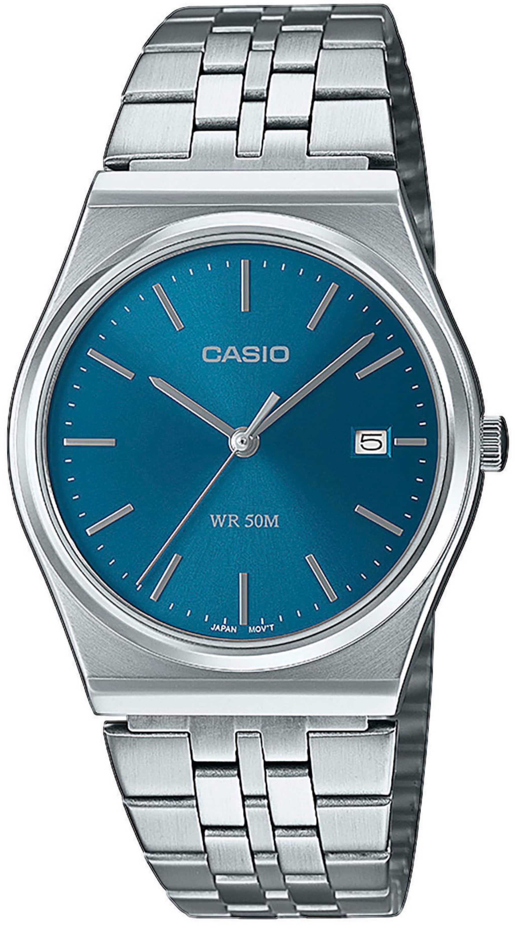 CASIO Analog Watch in Blue: front