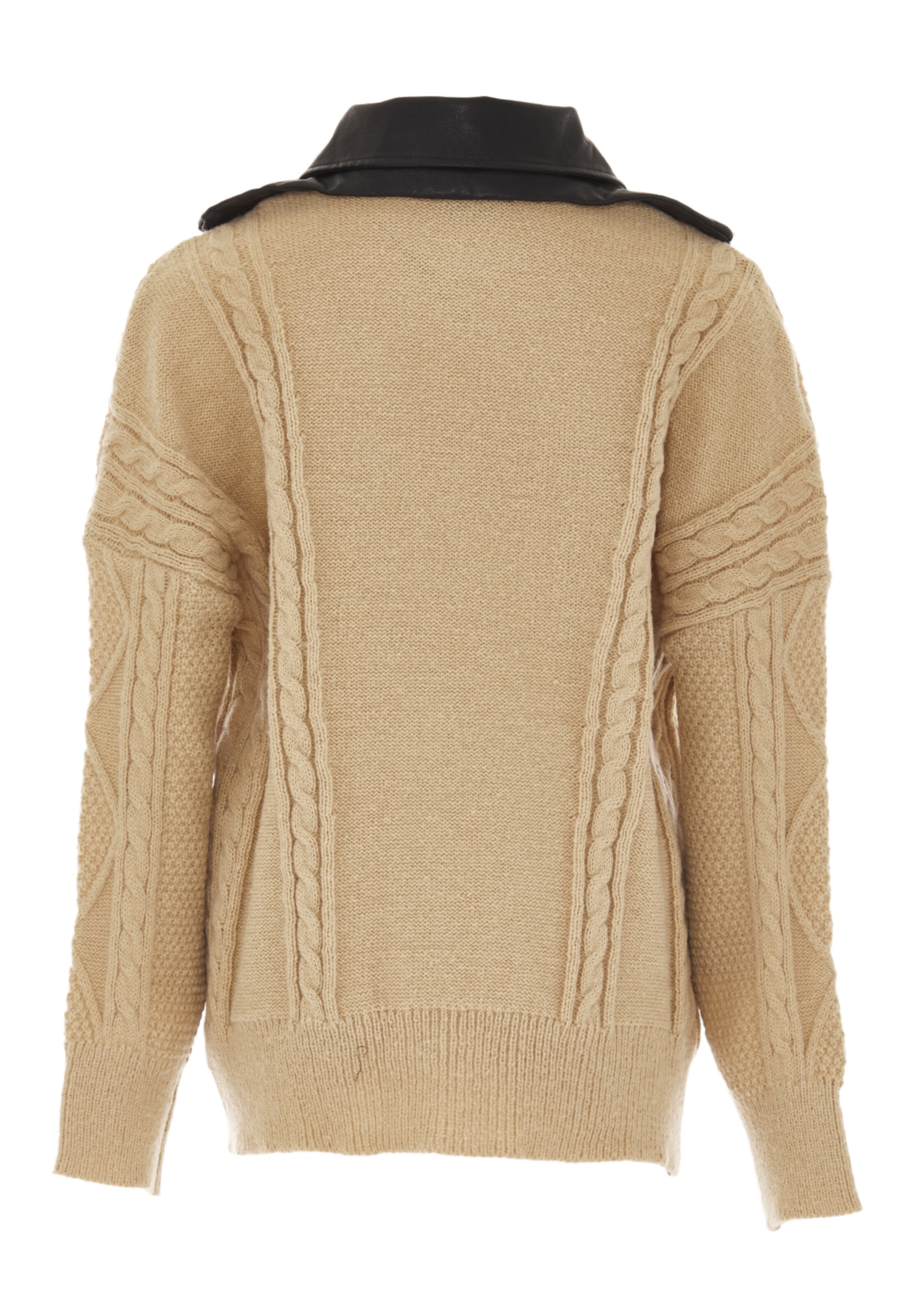 NAEMI Strickjacke in Beige