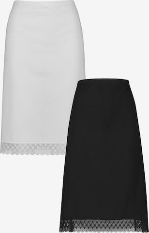 Chiloți lungi de la Next pe negru: față