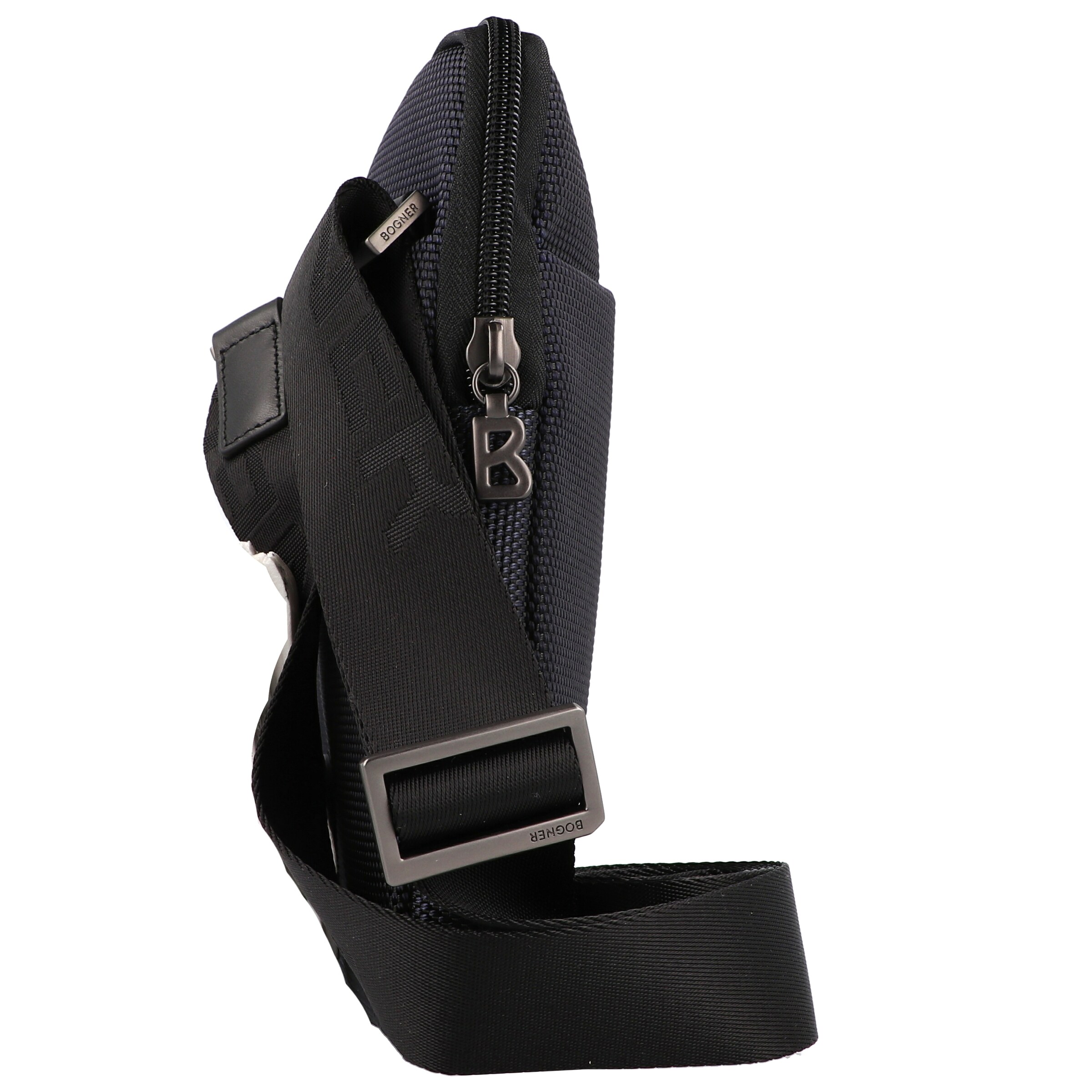 BOGNER Schoudertas 'Keystone Frank' in Zwart