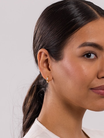 Boucles d'oreilles 'Laula' PURELEI en or : devant