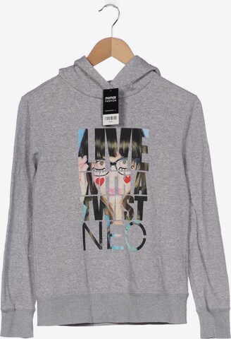 ADIDAS NEO Sweatshirt & Zip-Up Hoodie in S in Grey: front