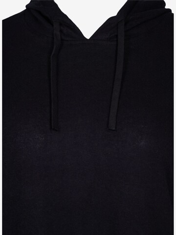 Zizzi Sweatshirt 'MSAGA' in Black