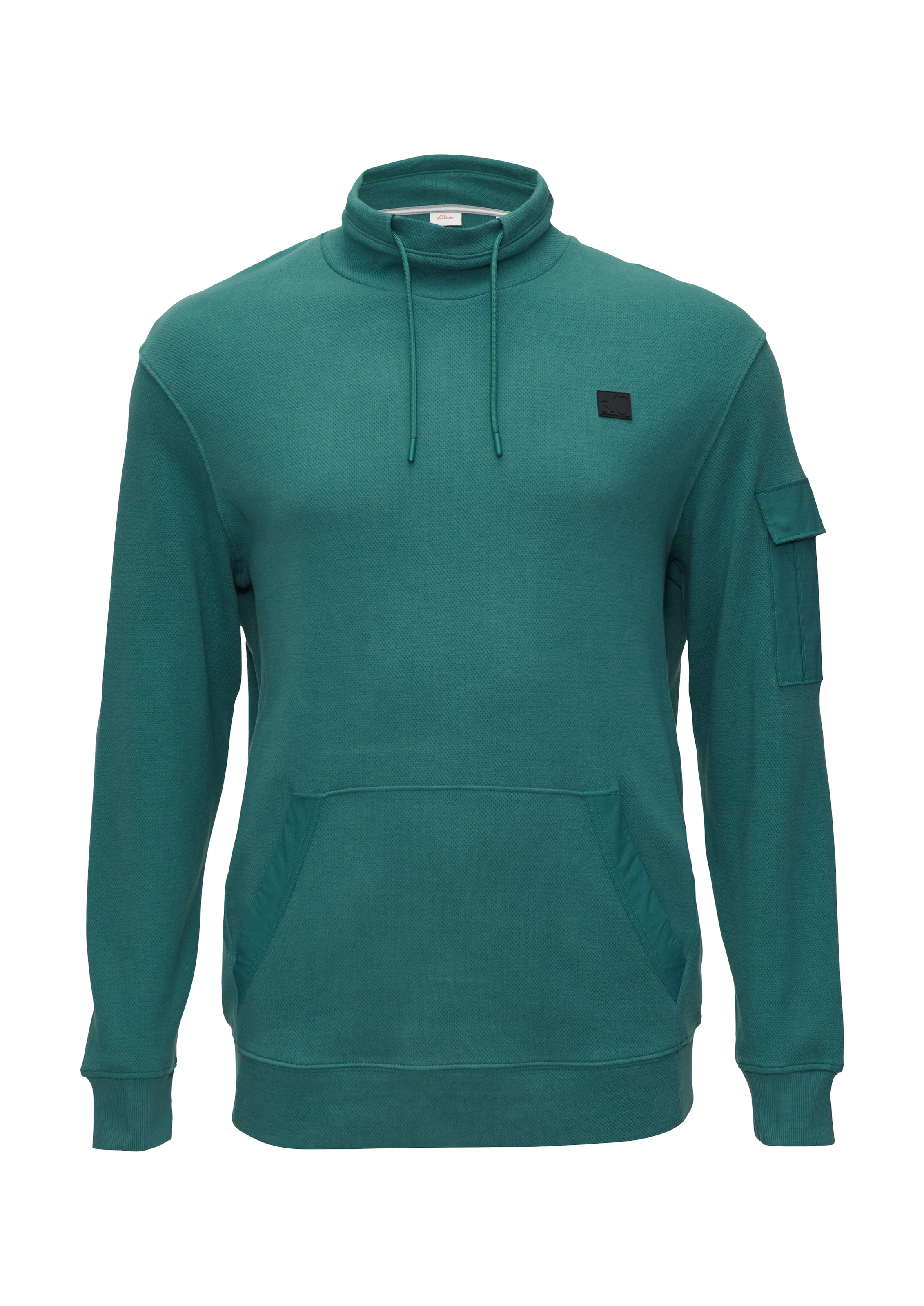 s.Oliver Sweatshirt in Blue: front