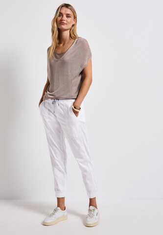 STREET ONE Slim fit Pants in White