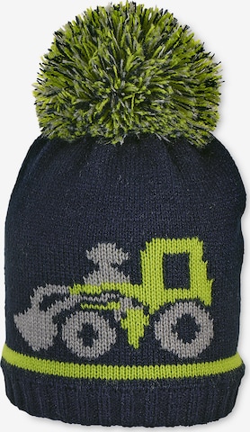 STERNTALER Beanie in Blue: front