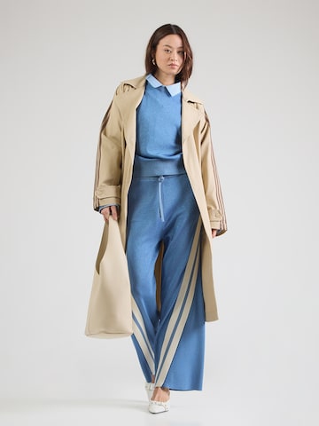 PINKO Szeroka nogawka Spodnie 'TORMENTA' w kolorze niebieski