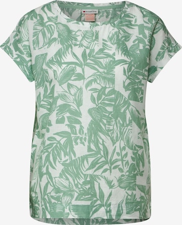 STREET ONE Shirt in Groen: voorkant